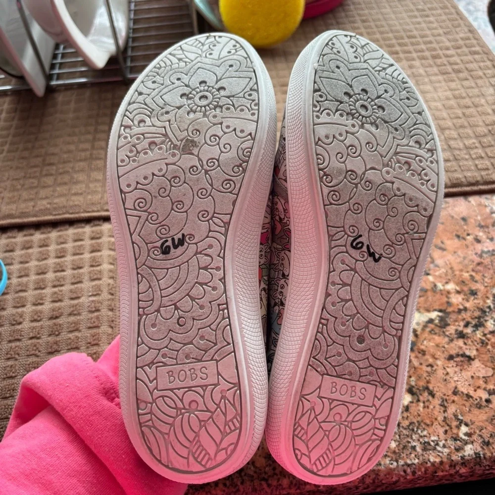 BOBS from Skechers Be Cute Pups Freshness Slip on sneakers gray SZ 7 NWOT
